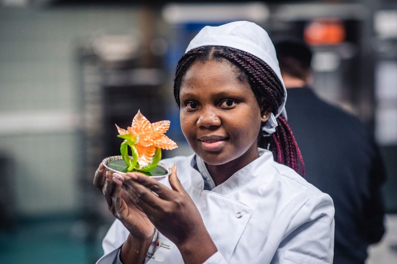 suiker- en marsepeinbewerker